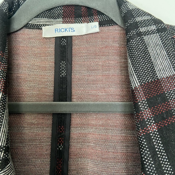 Ricki's Plaid Blazer - Picture 3 of 4